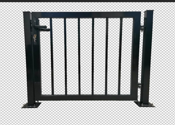 Anchura de acero del panel de Gate 2500m m de la cerca del hierro de las puertas de jardín