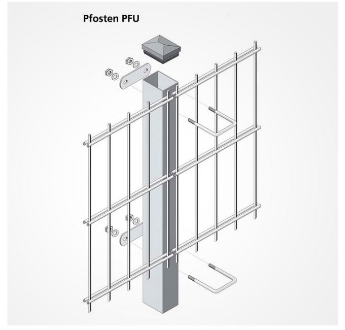 últimas noticias de la compañía sobre cerca doble de la malla de alambre de la alta seguridad 868 baratos 3