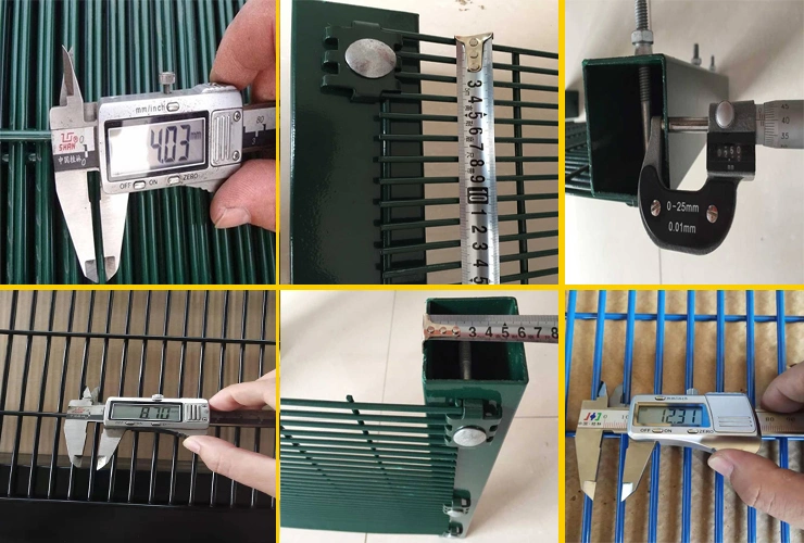 últimas noticias de la compañía sobre Alambre anti Mesh Fence Panels de Mesh Fence Double Loop Garden del alambre de la seguridad de la subida 358  1