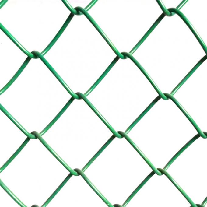 Rejilla de enlace de cadena galvanizada en caliente fácil de ensamblar Prevención de óxido en el jardín del hogar 2