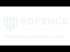 Seguridad verde 3D de alambre de malla soldada cerco galvanizado y pintura en polvo