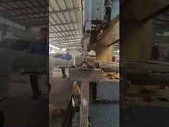 Producción de paneles de vallas curvas