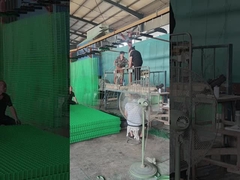 El tratamiento de la superficie de la cerca 3D se hace así