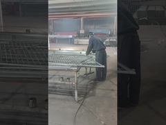 La soldadura de la valla de eslabones de cadena en realidad se hace así