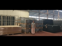 Video de embalaje de una cerca 3D recubierta en polvo