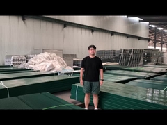 V malla de seguridad cercas listas para empaquetar