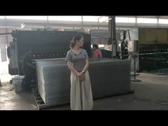 Proceso de producción de cercas de seguridad de malla V