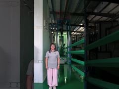 Valla de acero tubular con piquetes en tratamiento superficial