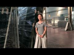 La cerca 3D enviada a Azerbaiyán está empaquetada así.