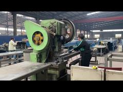 Proceso de producción de postes de pesca galvanizados 50*70 mm