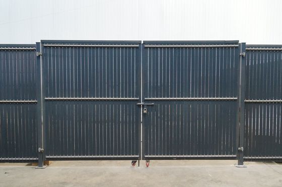 calidad  1.5m Two Leaf Double Metal Garden Fence Gate Hot Dipped Galvanize Fábrica