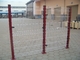 3 / 4mm Galvanized Wires 3D Wire Fence Panels Metal