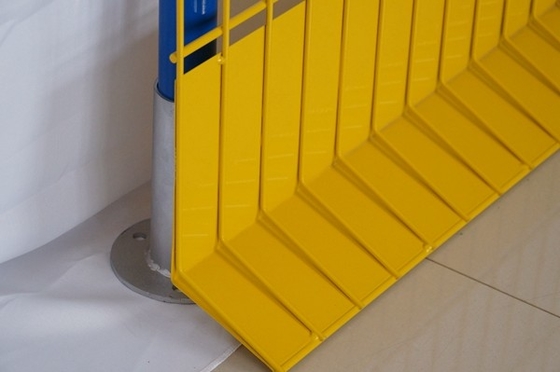 Barreras amarillas de Combisafe de la prevención de la caída del color para la construcción temporal