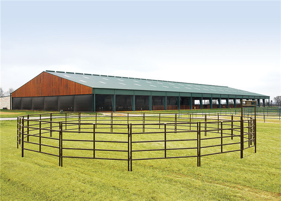 30x60mm paneles de cercas de ganado galvanizados de trabajo pesado / panel de patio de caballos