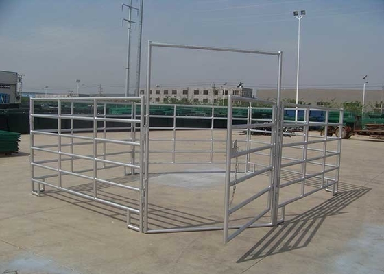 Panel de cercas galvanizadas de ganado Q195 personalizable con puertas