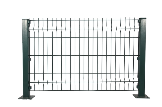 El Pvc galvanizado del metal cubrió el alambre curvado 3d Mesh Fence For Garden Farm