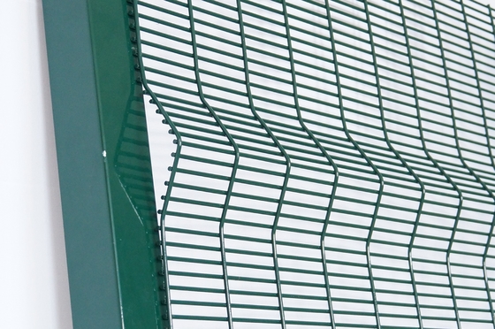 Prisión de alta seguridad 3.0 mm 358 Anti Climb Fence Paneles Anti Cut Clear Vu