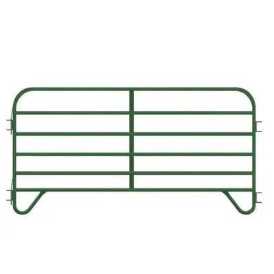 El Pvc cubierto galvanizó ganado del metal del 12ft artesona el metal resistente alrededor de la cerca de la yarda del caballo de Pen Cattle Corral Livestock Farm