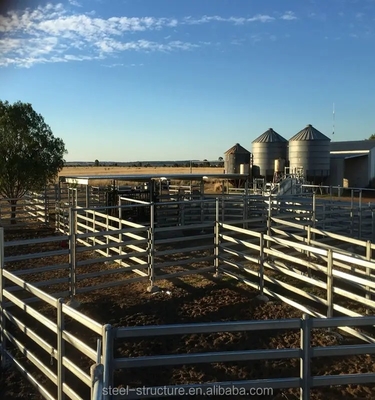 Cerca galvanizada el 1.7m de acero a granel Panels, los paneles portátiles del ganado de carbono de la cabra