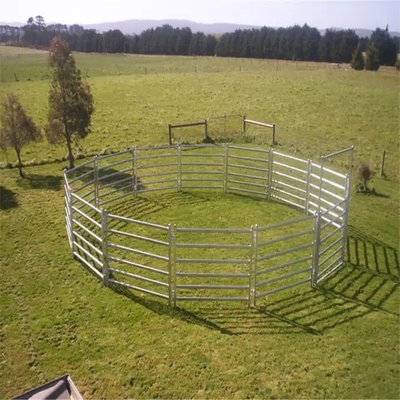 el panel galvanizado barato del corral de la cerca del caballo de la yarda del ganado, el panel del ganado