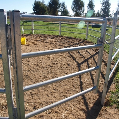 El caballo cerca Panels Hot Dip del ganado de los 2.1m del x 1.8m galvanizó el tubo