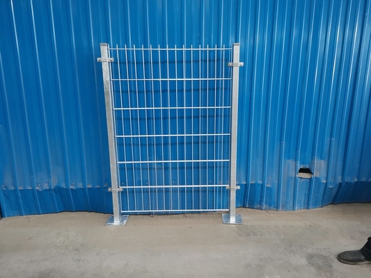 Recinto de alambre doble galvanizado en polvo 656 868 Para la escuela