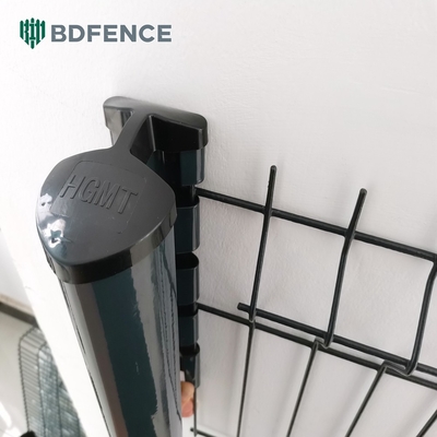 Metal decorativo al aire libre casero 3D que dobla el alambre curvado V Mesh Garden Fence de Panel Welded Rigid de la cerca