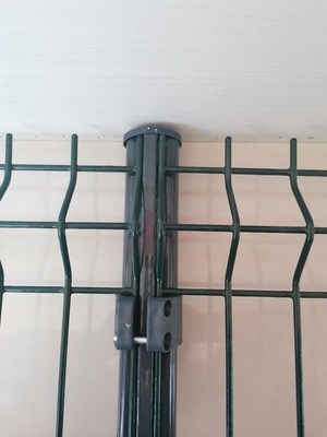 Cuadra de seguridad con malla soldada curvada panel de cerca de triángulo de curva de cerca 3D cerca para jardín