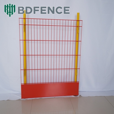 Recinto de seguridad de borde Barrera de construcción Construcción de protección contra caídas de seguridad malla de alambre Puerta de cocina fiesta