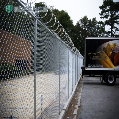 Técnica Tejido 5ft Galvanizado Chain Link Valla Con PVC Revestido de malla de alambre y galvanizado en caliente