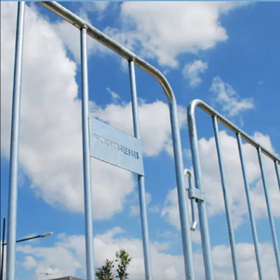 Portable plegable Aluminio Eventos Control de multitudes Barreras Recinto Acero PVC Grandes Conciertos Puertas de entrada Gestión de seguridad