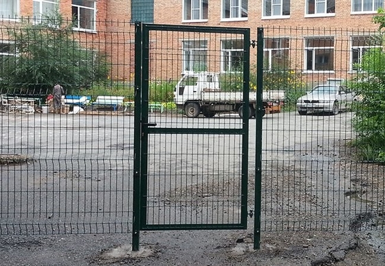Puerta corredera de cerco de acero personalizable para casa y jardín 5.0m de ancho