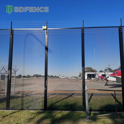 358 de seguridad galvanizado cercas antiascensión tratados térmicamente