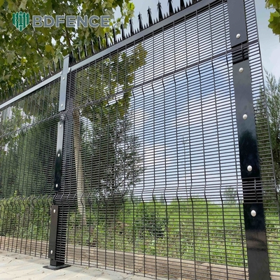 Panel de cercas de alta seguridad personalizables cercas de malla de alambre de pequeño agujero arquitectónico cercas de malla de alambre anti escalada 358 cercas de malla soldada o de seguridad