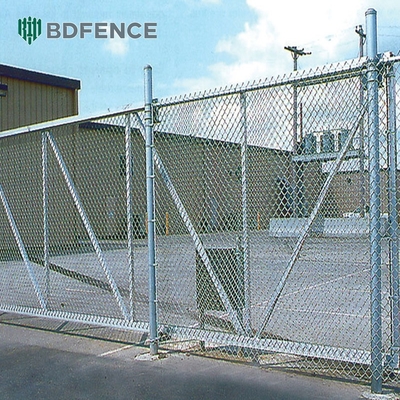 9 10 Medida 5ft 6ft 7ft 8ft 10ft Pólvora de revestimiento galvanizado cerco de enlace de cadena