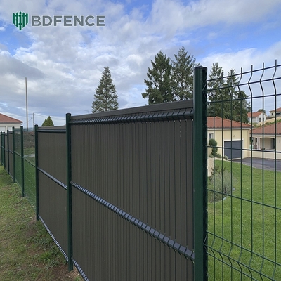 Valla de malla de alambre de alta seguridad 3D V Curva curva de la cerca de la granja del jardín para la seguridad del perímetro