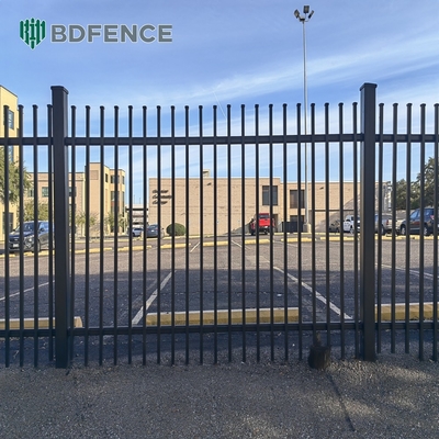 Valla de acero tubular duradera y de larga duración