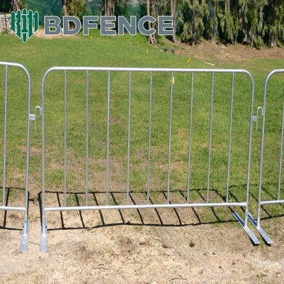 Modelado en 3D con recubrimiento de polvo Barrera de multitudes Esgrima 1.8m de altura