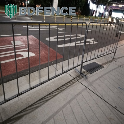 Barricada de acero y metal portátil / tráfico por carretera