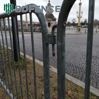Barricada de acero y metal portátil / tráfico por carretera