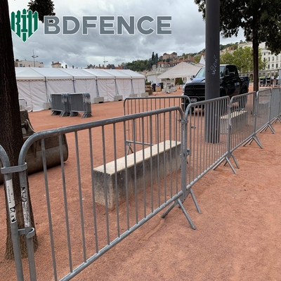 Acorazamiento de barricadas de control de multitudes de maratón de trabajo pesado 1.8x2.95m