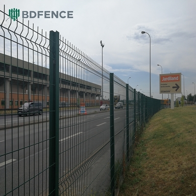 Valla de seguridad decorativa con vigas en V para jardín, seguridad privada