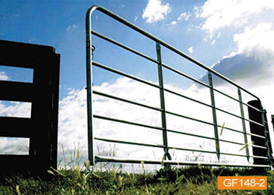 soldadura de acero con poco carbono Mesh Field Fence Gate de los 2.5m