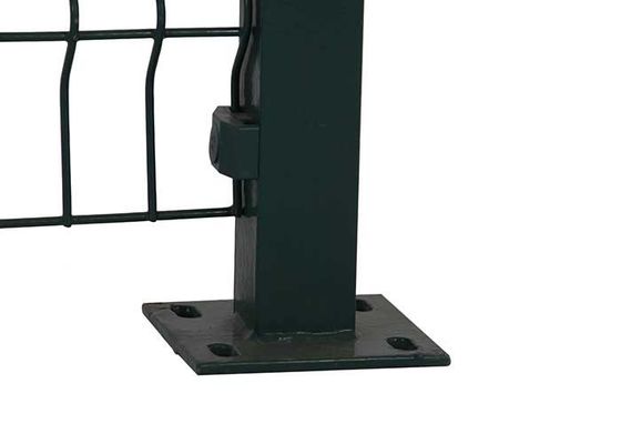 China Colorido 3D Decorativo para el hogar Negro Curvy Soldado malla de alambre de la cerca de jardín de seguridad Galvanizado revestido de PVC malla de la cerca cl