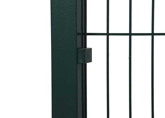 Acero galvanizado acero curvado 3d alambre de malla de cerca 1x2 6x6
