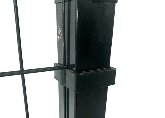 3d V malla de cercas Pvc verde / negro / gris cercas metálicas seguridad malla de alambre