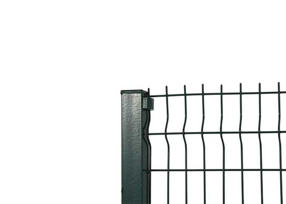 3d V malla de cercas Pvc verde / negro / gris cercas metálicas seguridad malla de alambre