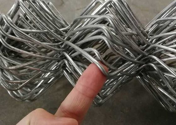 1 pulgada de galvanizado de la cadena de enlace cerca gancho malla granja