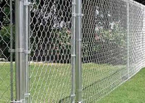1 pulgada de galvanizado de la cadena de enlace cerca gancho malla granja
