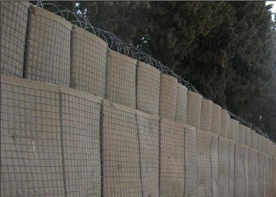muro militar recuperable celular multi de Hesco
